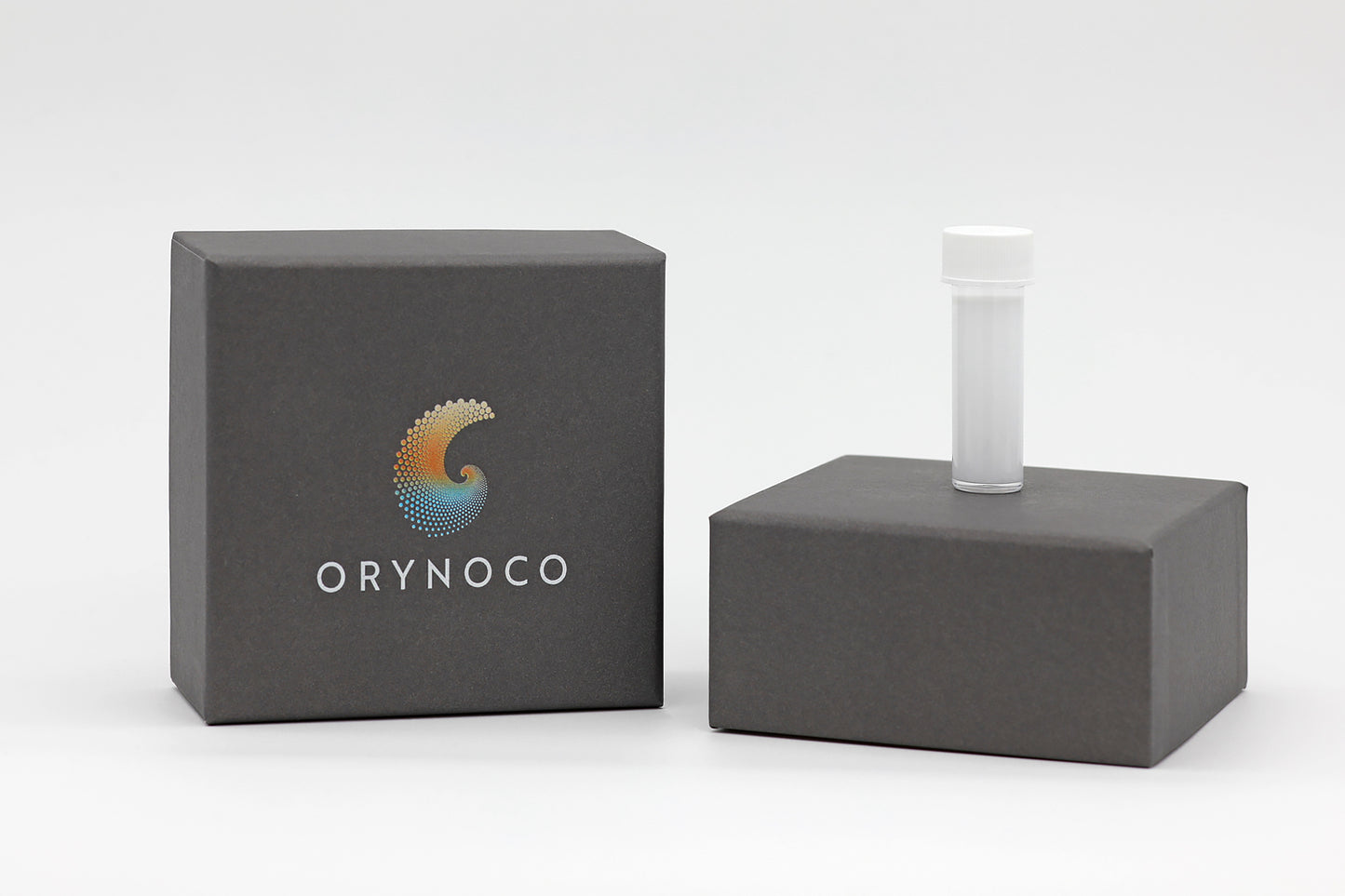 vial of orynoco calm transition state element on a box